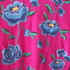 Long dress barbiecore pink fuscia